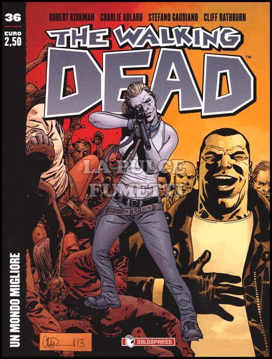 WALKING DEAD EDICOLA # 36: UN MONDO MIGLIORE - COVER A - FUCILE